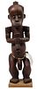 African Fang Reliquary Carved Wood Figure