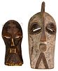 African Songye Carved Wood Masks