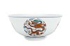 Chinese Doucai Dragon Bowl, Yongzheng Mark
