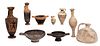 Greek Classical Pottery Assortment