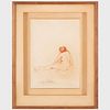 Suzanne Valadon (1865-1938):  Seated Nude