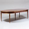 Louis XVI Style Brass-Mounted Mahogany Extension Dining Table