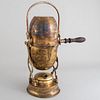 Continental Brass Hot Water Kettle on Stand