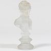 Glass Model of a Classical Bust, After the Antique