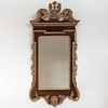 George III Style Mahogany Giltwood Mirror