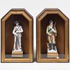 Pair of Continental Porcelain Figures of Soldiers