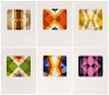 Marko Spalatin, 6 Serigraphs from "Rhombus" Series