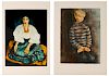 Two Moise Kisling Lithographs, Gypsy & Young Boy