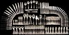 205 pcs Towle Old Colonial Sterling Flatware
