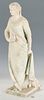 Guiseppe Bessi Marble Sculpture, Beatrice