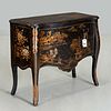 Louis XV style Chinoiserie bombe commode