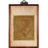 Antique Chinese silk embroidery panel
