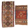 Turkish kilim rug and runner