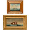 (2) Maritime paintings, 19th/20th c.