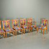Ron Puckett, dining chairs, ex-museum