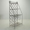 French style wrought iron baker's rack