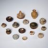 Group Southeast Asian stoneware miniatures