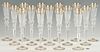 15 St. Louis Excellence Crystal Champagne Flutes