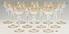 12 St. Louis Excellence Crystal Champagne Glasses