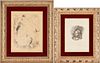2 Lithographs, Pierre-Auguste Renoir & Jules Pascin