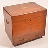 Walnut Dovetailed Silver Canteen Chest.