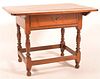 Pa Late 18th Century Pin Top Tavern Table.