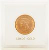 1879 $10 Liberty Head Gold Eagle Coin