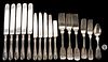 29 pcs. Coin Silver including Rare Olive Knives