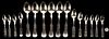 A.F. and T.J. Shepard KY Coin Silver Flatware, Georgetown