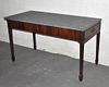 George III Carved Mahogany Slate Top Serving Table