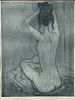 Etienne Ret, Signed & Numbered Female Nude Study
