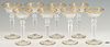 8 St. Louis Excellence Crystal Champagne Glasses