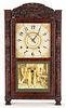 Eli Terry & Son Carved Mantle Clock