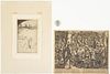 Two Prints, Whistler & Tempesta