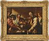 Old Master Style Painting, Money Changers, 19th Century