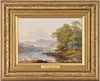 Henry Williams Oil on Board Landscape Painting, Westmoreland
