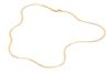 Ladies 14K Italian Herringbone Style Necklace