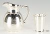 Gorham Pitcher & Chicago Silver Co. Julep Cup, 2 items