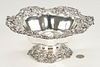 Art Nouveau Sterling Silver Footed Bowl, Woodside