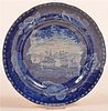 Historical Staffordshire Blue Transfer Plate.