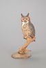 Half-Size Great Horned Owl, Wendell Gilley (1904-1983)