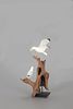 Miniature Gulls on Driftwood Wall Mount, Wendell Gilley (1904-1983)