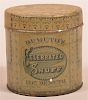 "Demuth's Celebrated Snuff" Tin Litho. Canister.