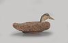 Cork Black Duck Decoy, Eugene "Gene" Wells (c. 1850-1930)