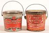 Two Vintage Peanut Butter Tins.