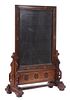 19TH C. CHINESE INLAID TABLETOP MIRROR, TWO-PART