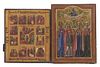 (2) EARLY 20TH C. RELIGIOUS ICONS