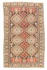 Antique Shirvan Rug, 4'7'' x 7'4'' (1.40 x 2.24 m)