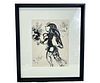 MARC CHAGALL BIBLE SERIES UNNUMBERED LITHOGRAPH