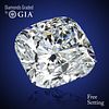 NO-RESERVE LOT: 1.51 ct, I/VVS2, Cushion cut GIA Graded Diamond. Appraised Value: $24,800 